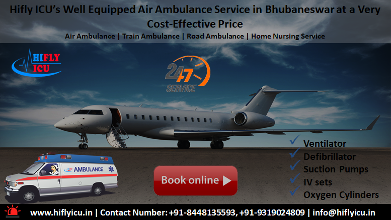 Air Ambulance in Bhubaneswar